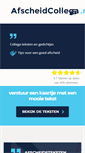 Mobile Screenshot of afscheidvaneencollega.nl